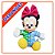 Minnie Pelúcia Original Multibrink 20cm - Imagem 1