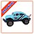 Wolksvagen Bettle 4x4 Fusca Carrinho Matchbox MBX - Imagem 1