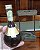 Garrafa Vinho Rosado Sinuelo 200ml + Suporte em Madeira Altura 18cm - Imagem 1