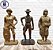 Lote 3 Estatuetas Kinder Ovo - Imagem 1