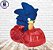 Boneco Sonic Coleção Mcdonalds - Imagem 1
