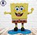 Boneco Bob Esbonja Viacom 2016 Burger King - Imagem 1