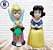 Sininho Tinker Bell + Branca de Neve Antigas em vinil - Imagem 1
