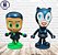 Boneco Lanterna Verde Bob's + Mulher Gato Bobs - Imagem 1
