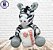 Zebra Pelúcia Parmalat Original - Imagem 1