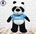 Urso Panda Pelúcia Nestlé Original - Imagem 1