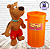 Pelúcia Scooby Doo Antiga - Imagem 1