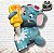 Elefante Miniatura Kinder Ovo - Imagem 1