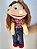 Fantoche menina, (sua mascote, personalizada) - Imagem 1