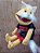Fantoche gato amarelo - Imagem 2