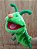 Fantoche lagarta verde - Imagem 2