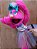 Fantoche Monstrinha Bailarina Rosa - Imagem 5