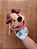 Fantoche Cachorro Caramelo baby - Imagem 1