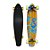 Skate Longboard Hondar 06x24cm Shape Hondar com Eixos Invertidos 180mm, com Rolamentos Black Sheep e Rodas 70mm - Imagem 1