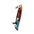 Skate Simulador de Surfe com Concaves 83×25,5cm com Eixos Simuladores de Surf Sistema Bucha, Rolamentos Mini Logo Importados e Rodas Hondar Juice 78A 80mm - Imagem 2