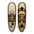 Skate Longboard Tradicional 100x26cm com Eixos Invertidos 160mm, Rodas Hondar Juice  e Rolamentos Reds Bones 100x25cm PEÇA EXCLUSIVA - Imagem 1