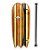 Skate Longboard Fishboard 145x37cm com Eixos Invertidos 180mm, Rolamentos Red Bones IMportados e Rodas Hondar Juice 65mm - Imagem 1