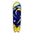 Skate Longboard Fishboard 145x37cm com Eixos Invertidos 200mm, Rolamentos Red Bones Importados e Rodas Hondar Juice 65mm - Imagem 3