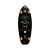 Skate Simulador De Surf Nano To Fly 100x35cm Com Eixo Simulador De Surf Em Bucha, Rolamentos Mini Logo e Rodas Hondar Juice 65mm 80a PEÇA EXCLUSIVA - Imagem 3