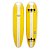 Skate Longboard Classic Chico’s 200x44cm com Eixos Invertidos 200mm, Rolamentos Mini Logo Importados e Rodas 74mm - Imagem 1