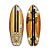 Skate Simulador de Surf Nano to Fly S8 100x35cm com Base Simuladora de Surf Sistema Mola de Torção, Eixo Brutus 159mm, Rolamentos Mini Logo e Rodas Chico's 70mm 85A - Imagem 1