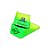 Base Simuladora de Surf da Chico's com Parafusos e Pads - Verde Fade - Imagem 4