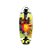 Skate Simulador de Surf To Surf Plus 86x29m com Base Simuladora de Surf Sistema Mola de Torção, Eixo Brutus 159mm, Rolamentos Mini Logo e Rodas Hondar Juice 65mm 80A - Imagem 2