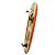 Longboard Modelo Noserider 130x30cm com Eixos Invertidos 160mm, Rolamentos Black Sheep e Rodas Chico's 70mm - Imagem 2