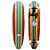 Longboard Modelo Noserider 130x30cm com Eixos Invertidos 160mm, Rolamentos Black Sheep e Rodas Chico's 70mm - Imagem 1