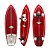 Skate Simulador de Surf Mini to Fly S8 115x35cm com Base Simuladora de Surf - Imagem 1