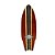 Cruiser Vintage 74x26cm, faz muita curva e traz uma roda 70mm e rolamentos que voam - Imagem 2