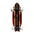 Cruiser Vintage 74x26cm, faz muita curva e traz uma roda 70mm e rolamentos que voam - Imagem 3