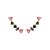 Ear cuff em ouro amarelo com turmalinas - Imagem 1