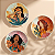 Pratos "Força" de parede em Porcelana Decorativa com ilustração - Coleção Essência - Imagem 3