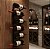 Suporte de parede para 6 garrafas de vinho - Imagem 8