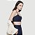 BLUSA DZARM REGATA CROPPED VISCOSE AZUL FEMININA - Imagem 3