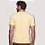 CAMISETA DZARM MC COMFORT ALGODÃO LISO AMARELO UNISEX - Imagem 2