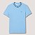 CAMISETA LACOSTE MC COMFORT ALGODÃO AZUL MASCULINA - Imagem 4