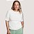 BLUSA DZARM MC CANELADA OFF WHITE FEMININA - Imagem 1