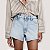 SHORT DZARM JEANS BRUTO CLARO BASIC FEMININO - Imagem 1