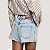 SHORT DZARM JEANS BRUTO CLARO BASIC FEMININO - Imagem 2