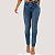 CALÇA INDULTO JEANS MÉDIO COM ELASTANO SKINNY FEMININA - Imagem 1