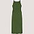 VESTIDO LEZ A LEZ REGATA VERDE DE VISCOSE LONGO FEMININO - Imagem 3