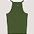 BLUSA LEZ A LEZ REGATA VERDE CANELADA FEMININA - Imagem 1