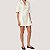 VESTIDO COLCCI MANGA CURTA BRANCO VISCOSE FEMININA - Imagem 1