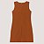 VESTIDO LEZ A LEZ REGATA CARAMELO DE VISCOSE CURTO FEMININO - Imagem 4