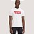 CAMISETA LEVIS MANGA CURTA BRANCA SLIM COM LOGO MASCULINA - Imagem 1
