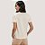 BLUSA LEZ A LEZ MANGA CURTA OFFWHITE T-SHIRT ALGODÃO FEMININA - Imagem 2