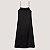 VESTIDO LEZ A LEZ REGATA CETIM PRETO FEMININO - Imagem 1