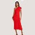 VESTIDO COLCCI NULA MANGA VERMELHO FEMININO - Imagem 1